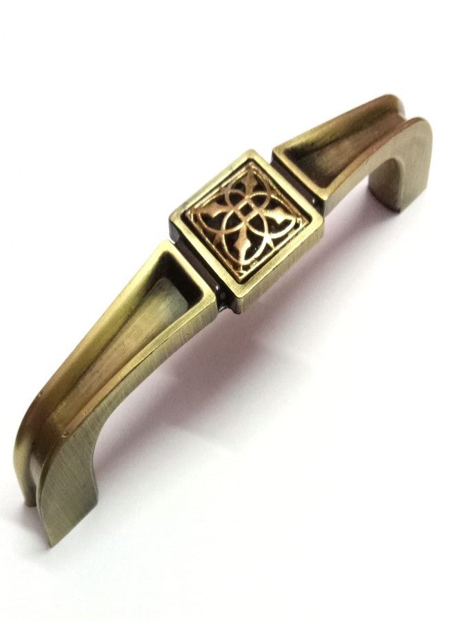 Techlife Accessories Techlife's(Pack of 2) Brass Antique Finish Prime Design Handle for Kitchen cabinets/Door Handle/Drawer Handle/Pull Handle Home Furniture for Home Improvement. (Size 6 inch) - Image 2